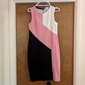 Colorblock Sheath Dress